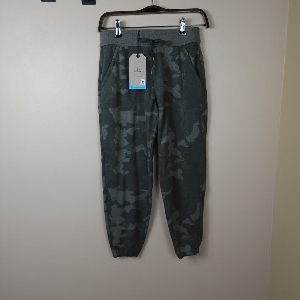 prAna Cozy Up Ankle Pant in Sage Camo Size XS